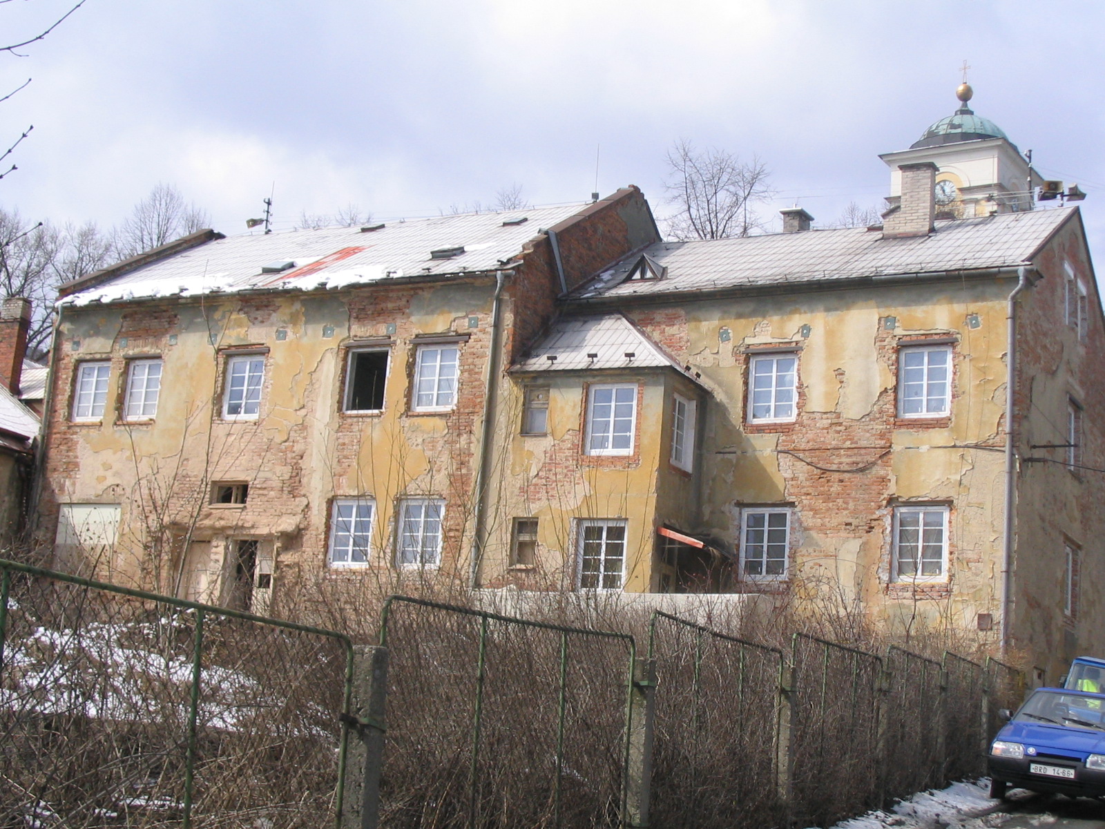 10-hotel Stone před započetím Vrbno