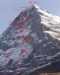 severní stěna Eigeru únor 7